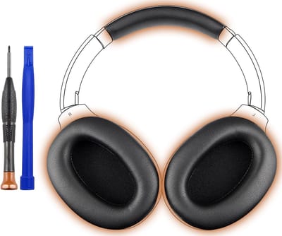 Vervangingskit voor Oorkussens en Hoofdband voor Sony WH-1000XM2 en MDR-1000X Hoofdtelefoons, Comfortabele Oorkussens en Duurzame Hoofdband