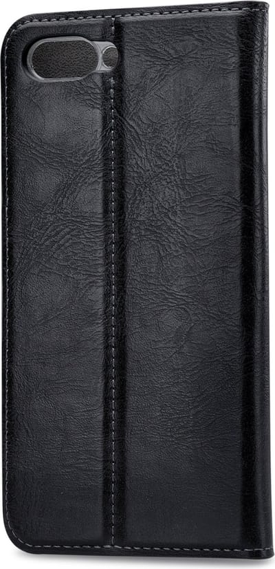 Mobilize Telefoonhoesje geschikt voor HONOR 10 Hoesje | Mobilize Premium Gelly Bookcase Portemonnee | Pasjeshouder voor 1 Pasje | Telefoonhoesje voor Pinpas / OV Kaart / Rijbewijs - Zwart
