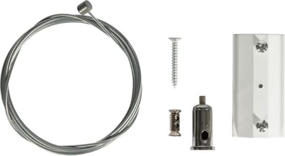 QAZQA Ophanging accessoire rail wit 1-fase - Iconic