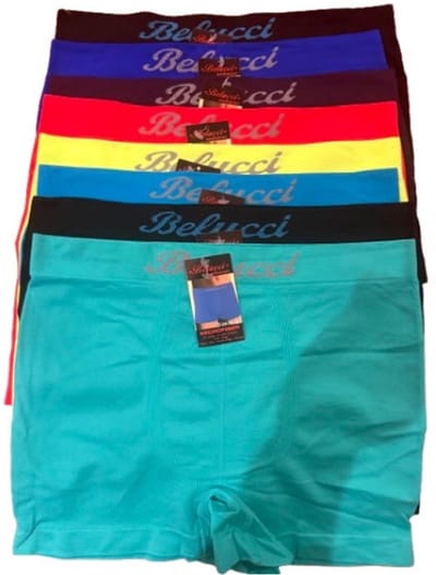 Belucci Microfiber Heren Boxershort - 8-pack - Trendy Kleuren Maat M/L