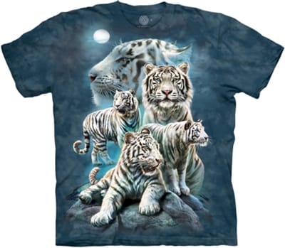 T-shirt Night Tiger Collage S
