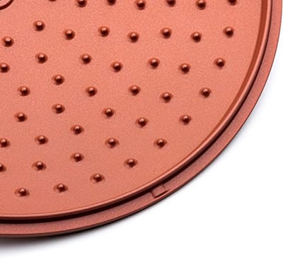 Hoge Rand Stoofpan - 32cm Serviespan Inductie - Pan met Deksel voor Alle Fornuizen - Ovenbestendig - Inclusief Greephouder - Rood