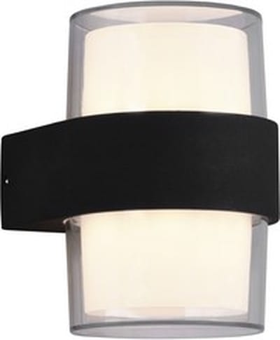 REALITY MOLINA - Wandlamp - Antraciet - incl. 2x SMD 4,6 W - Verlichting omhoog en omlaag - Wandmontage - Buitenverlichting - IP54