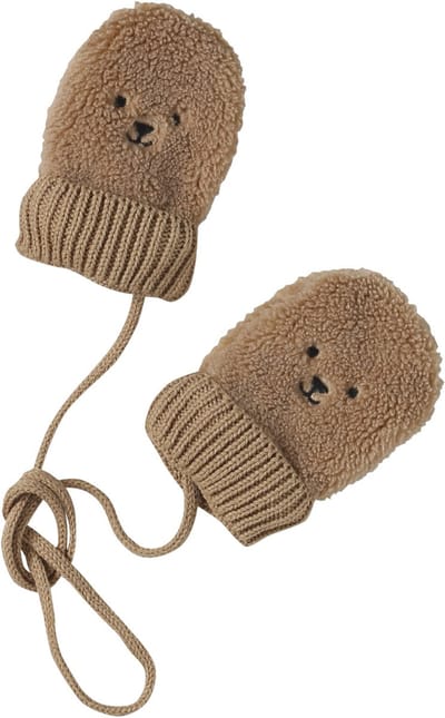 Vertbaudet Kerstset muts teddybeer, snood en wanten baby