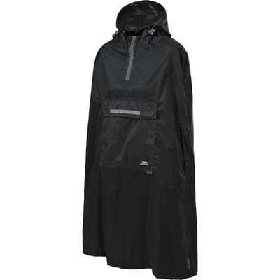 Trespass Unisex qikpac waterdichte opbergbare poncho met capuchon