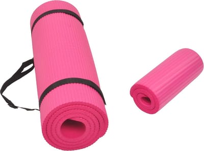 Extra Dikke Hoge Dichtheid Anti-Scheuroefening Yogamat met Kniebeschermer en Draagriem