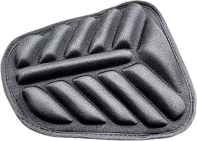 Motorstoelkussen - Zadelkussen motor - Comfortabel rijden - Schokabsorberend schuim - 28 x 28 cm - Zwart