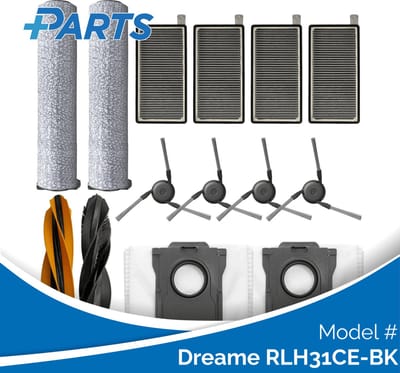 Dreame RLH31CE-BK Onderhoudsset (Plus.Parts® alternatief voor RAK67 / RAK70)