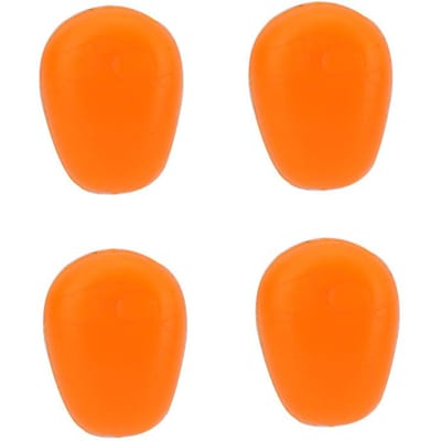 60 stuks Plastic Karper Vissen Maïs 6 Kleuren Zwevende Kunstmatige Pop-up Lokaas Vissen Haken Orange