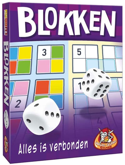 White Goblin Games - Blokken - Dobbelspel - 1 tot 15 spelers - Dobbelspel - Alleen of met een grote groep - Leuk cadeautje