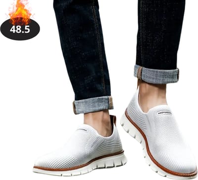 Livano Schoenen Heren - Sneakers - Comfortabel - Casual - Volwassen - Melk - Maat 48.5