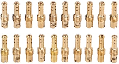 NTH products- Pilootjet 20 Stuks - Carburateur Sproeiers - Vervangingsset - Hoogwaardige Kwaliteit - Geschikt voor VM/TM/TMX Carburateurs - Metalen Constructie