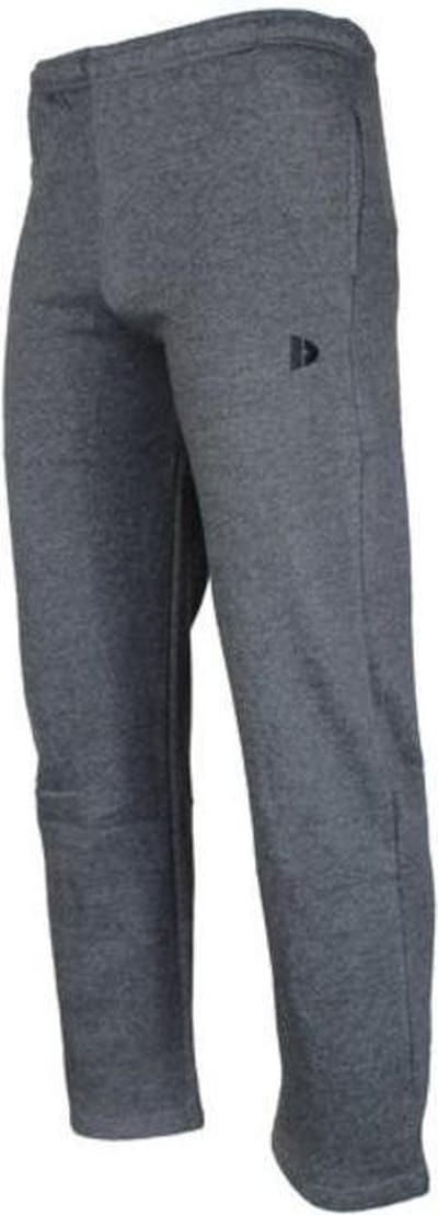 Donnay - Joggingbroek rechte pijp (Wess) - Sportbroek - Heren - Charcoal-marl (037) - maat S