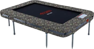 Avyna InGround Trampoline 275x190 cm – Rechthoekig – Camouflage – Kleine Ingraaftrampoline – Topkwaliteit