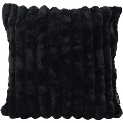 Rosie Rib Zwart Kussenhoes | 45 x 45 cm | Corduroy / Polyester