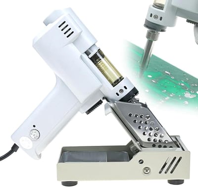 Elektrische Desoldeer - Soldeer Verwijderaar - Elektronica Reparatie - Snelle Opwarming - 100 Watt - Zwart