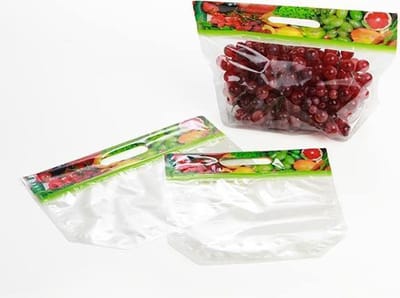 Draagtassen met Handvat en luchtgaten 29,2x10,8x15,6cm (100 stuks)