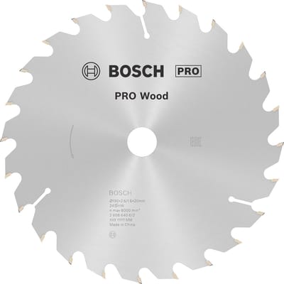 Bosch Cirkelzaagblad Optiline 190x2.6x20mm 24T