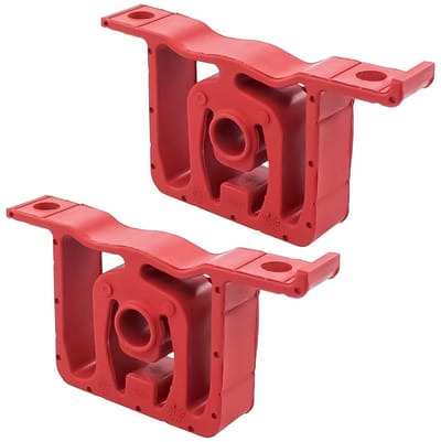 Dailygoods- Uitlaatbeugel - 2 Stuks - Rubber Montage Beugel - Geschikt voor A3 8L, TT 8N, Mk1, Mk2, Mk4 - Eenvoudige Installatie - Compatibel met OEM 1J0253144G - Uitlaatsteun