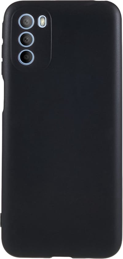 Silicone TPU hoesje zwart Geschikt voor: Motorola Moto G31 / Motorola Moto G41