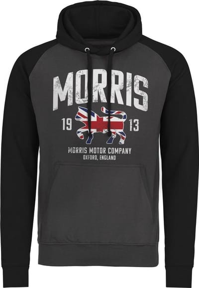Morris Motor Company Baseball Hoodie donkergrijs-zwart