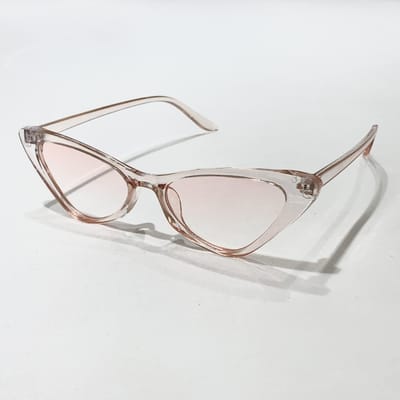 Petit Cadre de Lunettes Cadre Classique Oeil de Chat Lunettes de Soleil Lunettes pour Dames Protection UV400 Lunettes de Soleil Vintage Lunettes Tendance à la Mode