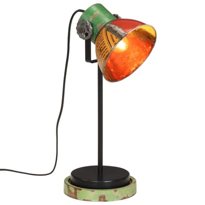 vidaXL Bureaulamp 25 W E27 17x17x50 cm meerkleurig