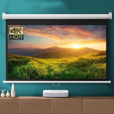 Projectiescherm - Beeld scherm - Thuisbioscoop creëren - Hoog contrast beeld - 72 inch 16:9 - Wit