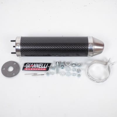 uitlaatdemper giannelli voor motor aprilia 50 tuono 2003 tot 2005 43651hf nieuw