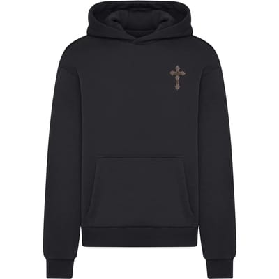 Mister Tee - Heavenly Prayers Fluffy Hoodie/trui - XS - Zwart