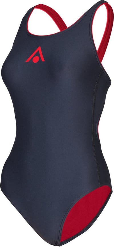 Aquasphere Essential Classic Back - Badpak - Dames - Rood/Grijs - 32