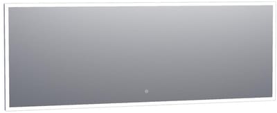 Brauer Jade Spiegel - Rechthoekig - 200 cm - met Directe LED-Verlichting - Dimbaar - met Touchbediening