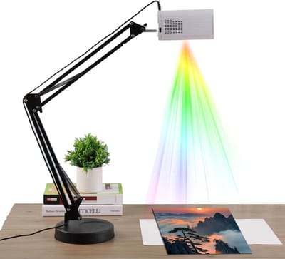 Kunstprojector voor Traceren - Tekentafel Projector - Schilderijen Maken - 360 Graden Rotatie - 18-220 cm - Wit