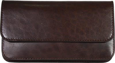 Telefoontasje voor aan de riem (liggend) kwaliteit vintage brown
