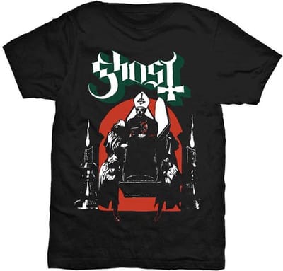 Ghost - Procession Heren T-shirt - S - Zwart
