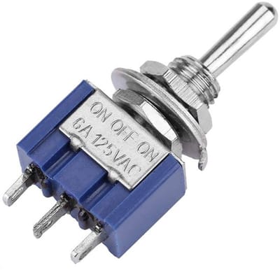 Dailygoody - Mini Rocker Switch - 3-Polige Toggle Switch - Duurzaam