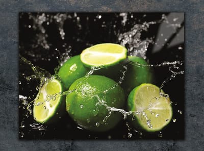 TMK ArtDeko - Serie - Snijplank - 30x22 cm - Limoen - Glas
