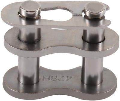 Dailygoody - Ketting Master Link - Vervanging Dirt Bike - Eenvoudige installatie - 428H Chain - Hoogwaardige splitlink - Geschikt voor Chinese AT
