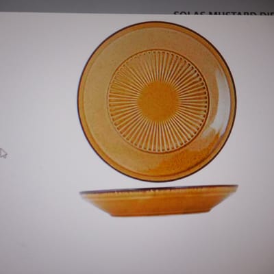Solas Mustard Diep Bord D24cm