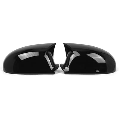 2 stuks zijspiegelkap deurvleugelspiegelkap vervanging voor VW Jetta 2005-2011 EOS 2006-2008 zwart