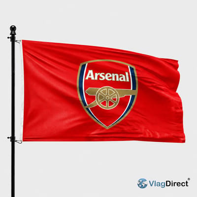 VlagDirect - Arsenal F.C. vlag - 90 x 150 cm.