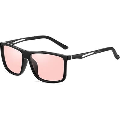 Lunettes de soleil athlétiques d'extérieur pour conducteurs myopes pour hommes Carrées en TR90 Anti-reflets Lunettes de soleil sur ordonnance Puissance 0 -0 . 5 -0 . 75 Vers -6 . 0 0