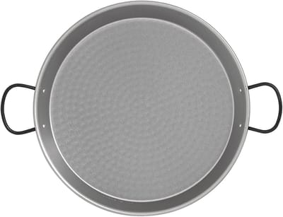 Grote Paella Pan 60 cm Gepolijst en Geëmailleerd