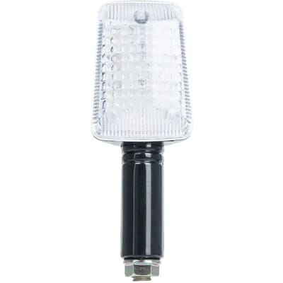 Motorfiets met geleide richtingaanwijzers Oxford Mini Long Stem Clear Lens