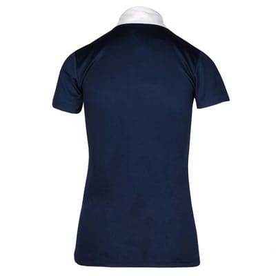 Mondoni Janell Wedstrijdshirt - Maat: L - Donkerblauw - Polyamide - Paardrijkleding