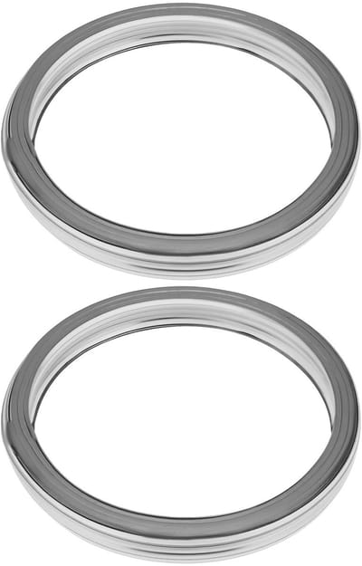 Dailygoods- Uitlaatpakking 2 Stuks - 45 mm Buitendiameter - 38 mm Binnendiameter - 5 mm Dikte - Hittebestendig Materiaal - Lekpreventie - Uitlaatafdichting