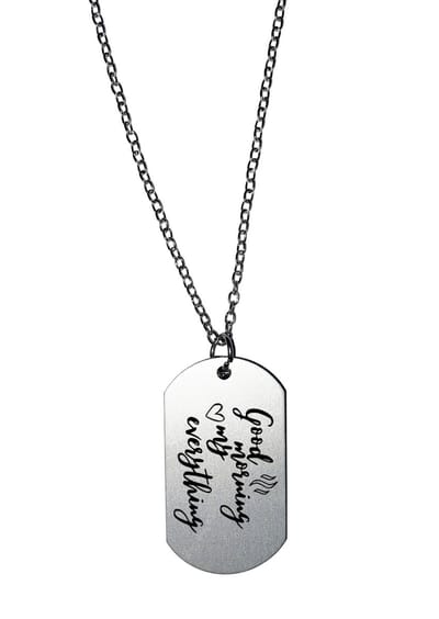 Akyol - goedemorgen mijn alles ketting - Liefde - relatie - cadeau