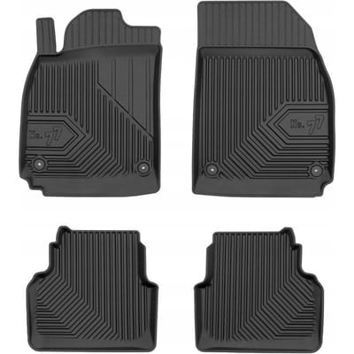 Frogum No.77 - Automatten - SAAB 9-3 II (2002-2011) - 4-delige set - TPE Rubber - Zwart