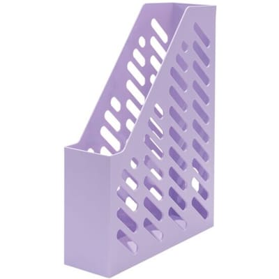 HAN tijdschriftencassette - KLASSIK - afmetingen 76x248x320mm - pastel paars - formaat A4/C4 - HA-1601-887