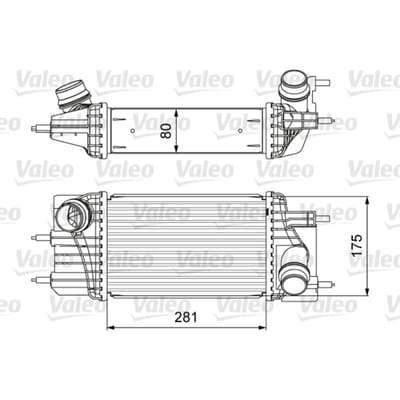 Intercooler VALEO 818666